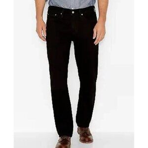 Levis 514 Men's W36 L30 Black Straight Jeans